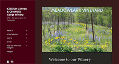 Desktop Screenshot of klickitatcanyonwinery.com